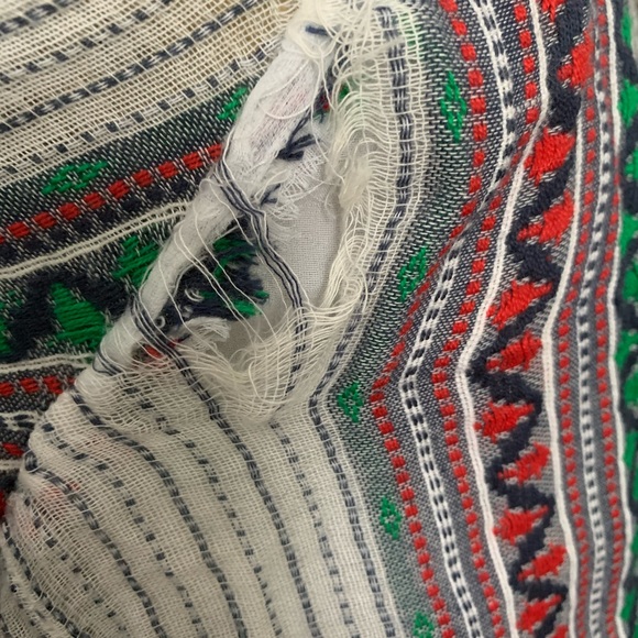 alice + olivia ‘Jolene’ Multi Printed Embroidered Dress Tunic - Picture 5 of 10